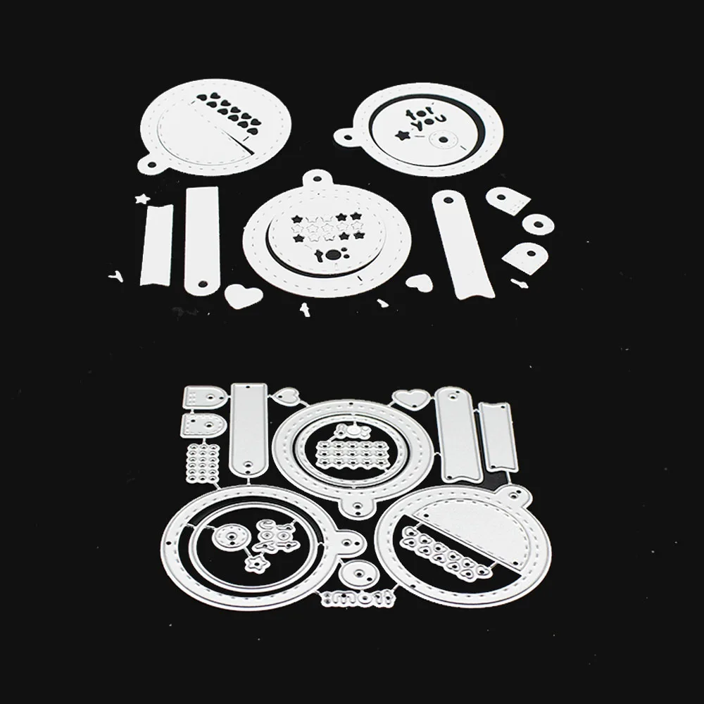 Рождественский альбом бумажная карта тисненый нож для DIY скрапбукинга тиснение