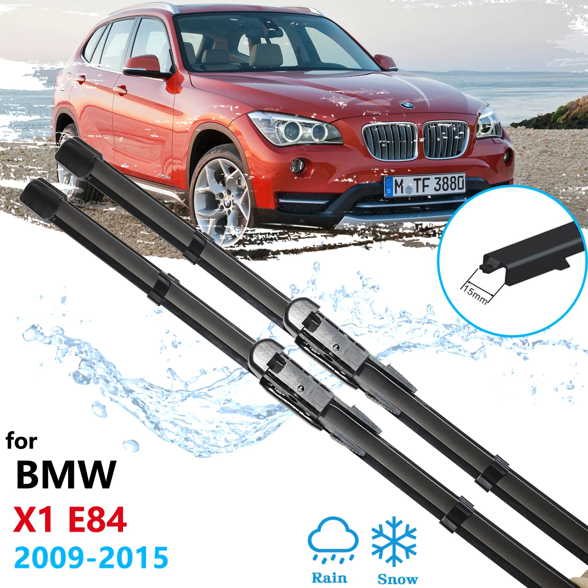 Автомобильные стеклоочистители для BMW X1 E84 2009 2015 лобовое стекло автомобильные