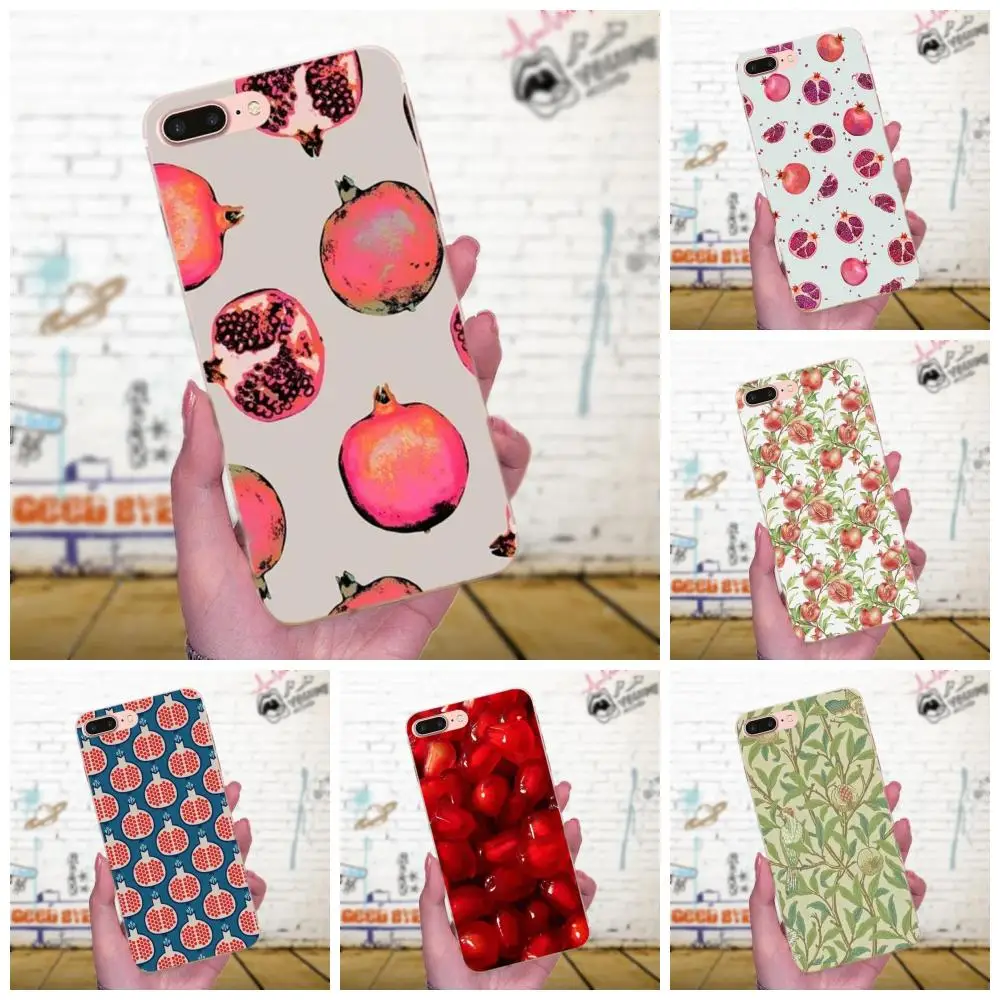 Гранатовые фрукты для Xiaomi Redmi Note 2 3 3S 4 4A 4X 5 5A 6 6A Pro Plus Мягкий защитный чехол|Бамперы|