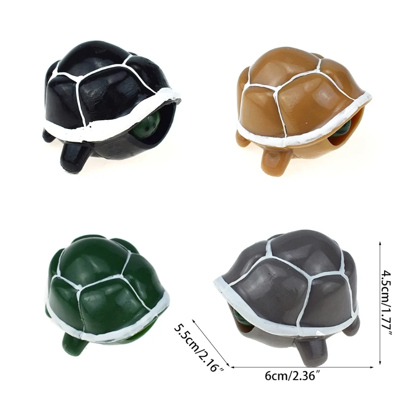 

Stress Relief Cute Small Tortoise Model Stress Anxiety Decompression Squeeze Vent Toy Gift For Children and Adult H055
