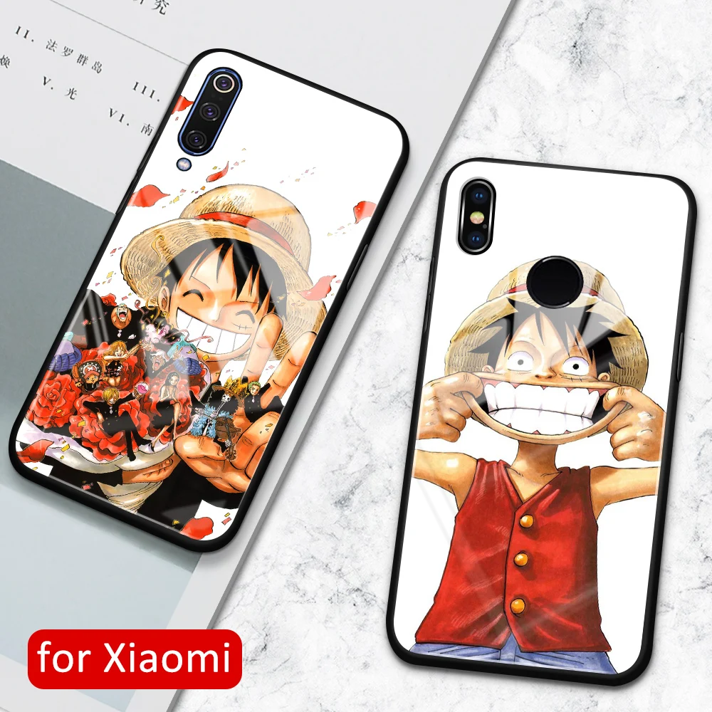 Чехол для Xiaomi 9 lite one piece glass back cover mix 2 чехол luffy mi 8 8se se 2s 3 CC9 SE | Мобильные телефоны и