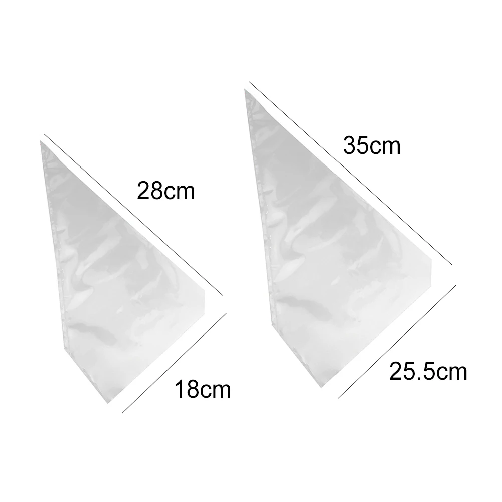 

50Pcs S/L Disposable Plastic Chocolate Cream Cake Icing Pouch Kitchen Baking Piping Bags Kitchen Tools Easy to Use
