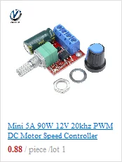 Двойной BTS7960B DC 43A Драйвер шагового двигателя h-мост ШИМ управление скоростью двигателя для Arduino Smart Car