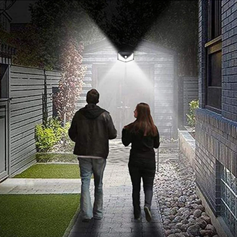 120 светодиодный светильник на солнечной батарее уличный от солнца с