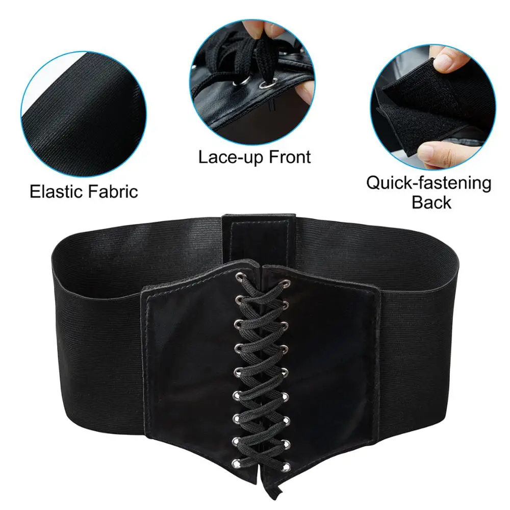 Модный сексуальный женский корсет со шнуровкой на поясе пояс бретельках