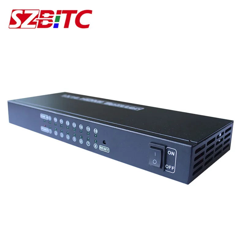 Разветвитель SZBITC 4k2K HDMI 1x16 видео распределение 1 в 16 Выход 1080P 3D EDID для DVD HDTV с