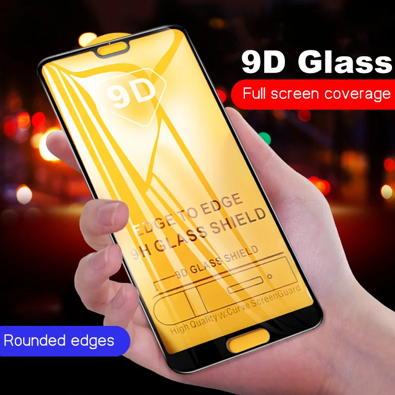 KISSCASE 9D Full Cover Tempered glass For Samsung Galaxy S10 Plus NOTE 10 Glass Screen Protector S10e | Мобильные телефоны и