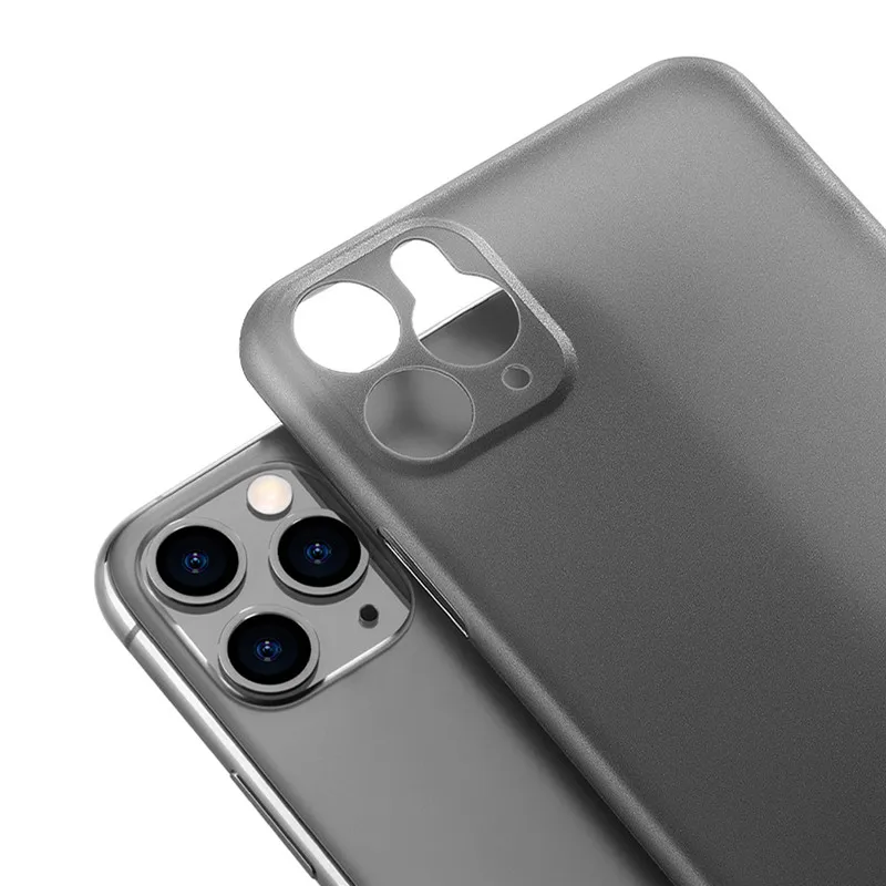 KJOEW Transparent 0.26mm Ultra Thin Matte Phone Case For iPhone 7 8 6 6s Plus 11 Pro X XR XS Max Shockproof Slim Cover Capa |