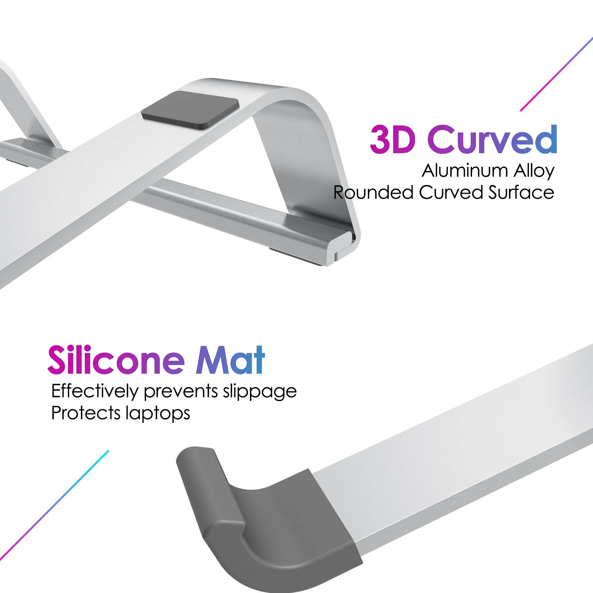подставка для ноутбука из ал