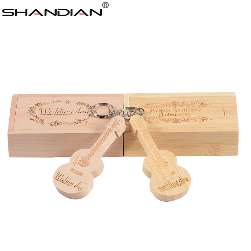 Usb флеш накопитель SHANDIAN логотип на заказ Деревянный 4 ГБ 16 32 64 Подарочный