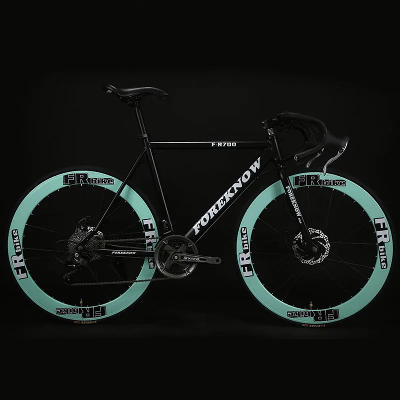 Велосипед с фиксированной передачей 27 скоростей 60 ножей двойные дисковые