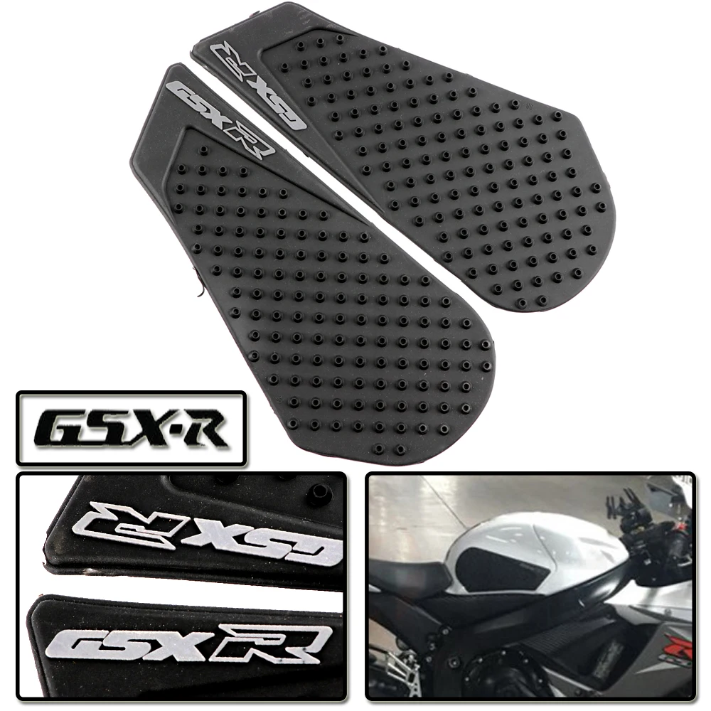 

Protector Anti Slip Tank Pad Sticker Gas Knee Grip Traction Side Decal for Suzuki GSXR600 750 GSX-R 600 GSX-R750 2011-2014
