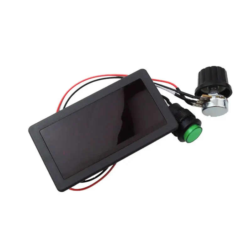 

With Digital Display Switch DC motor 1PC Speed controller 240W 6V-30V 12V