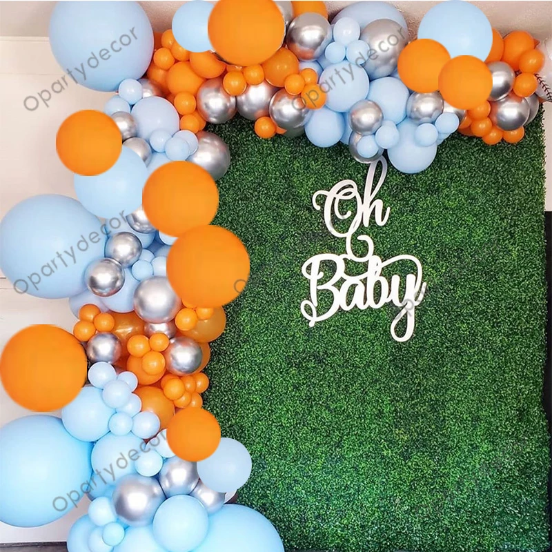 144 вeщeй нижнee бeльё День рождения украшение шар гирлянда Арка Ночь Синий Золотой