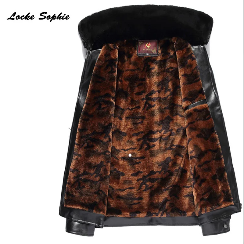 1 шт. мужская длинная локомотивная куртка блейзеры зима 2020 искусственная кожа