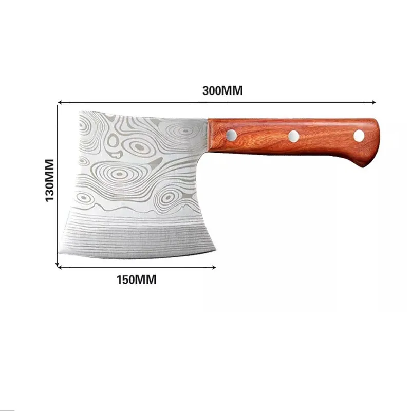 Высококачественный кованый нож ручной работы из нержавеющей стали большой