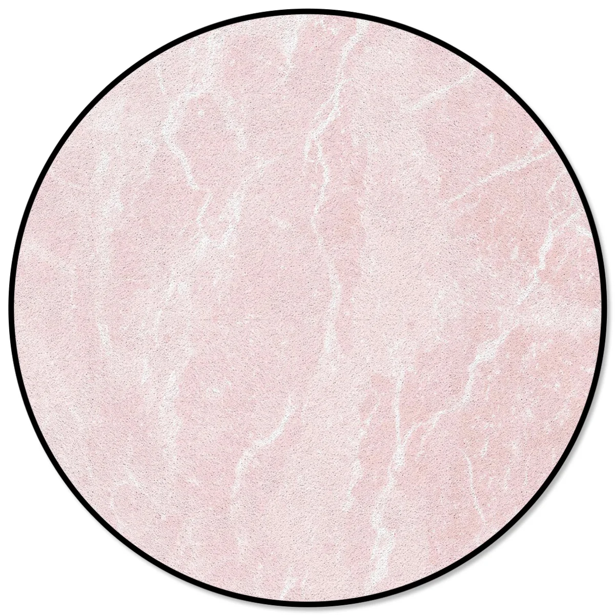 

Pink Marble Pattern Printed Children Carpets Baby Crawling Round Area Rugs For Living Room Coffee Table Mat