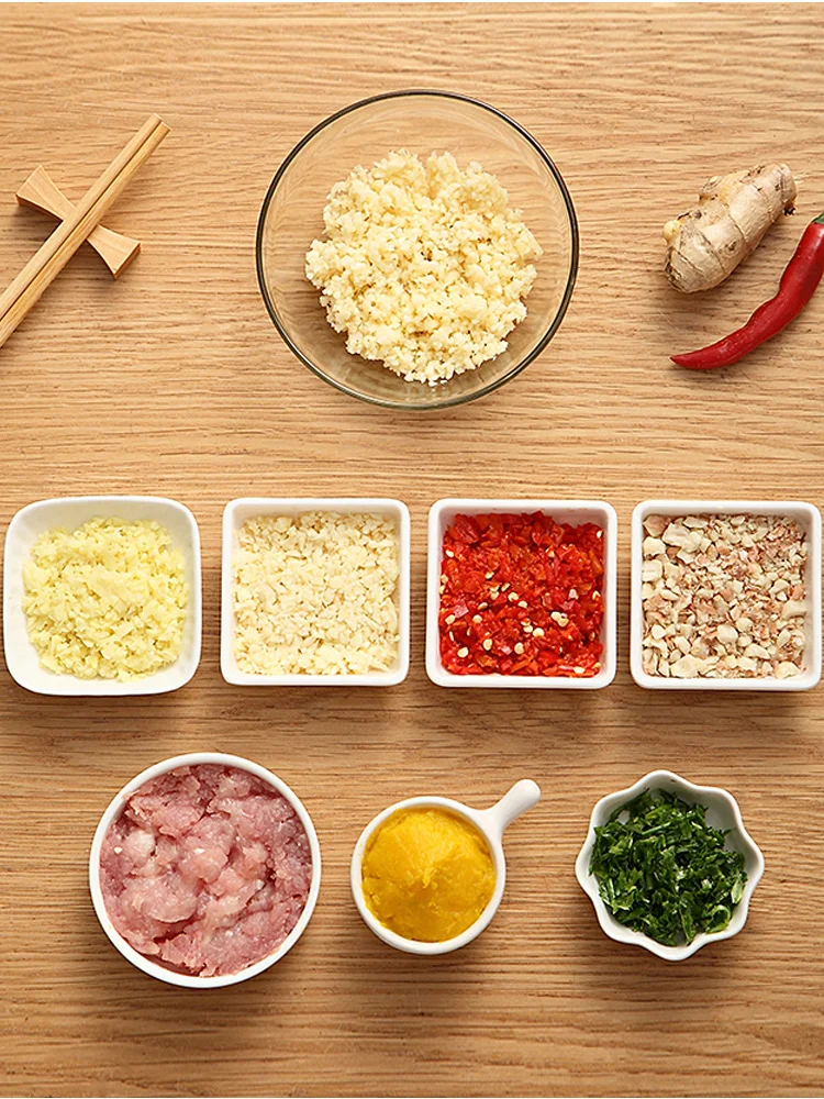 

Mini Garlic Grinder Manual Pull Garlic Press Household Kitchen Multi-Functional Small Stir Meshed Garlic Device Shredded Mashed
