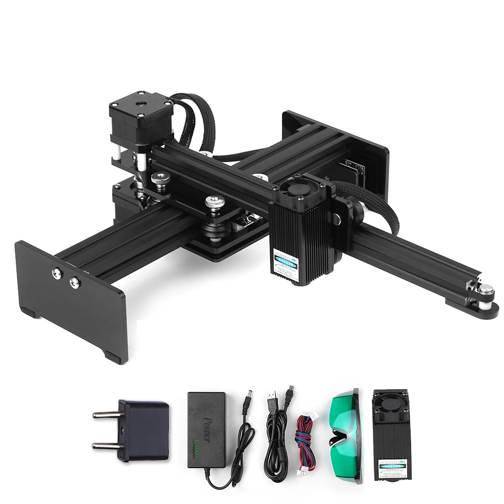 Настольный лазерный гравер соединяемый компьютер Android мобильное приложение для