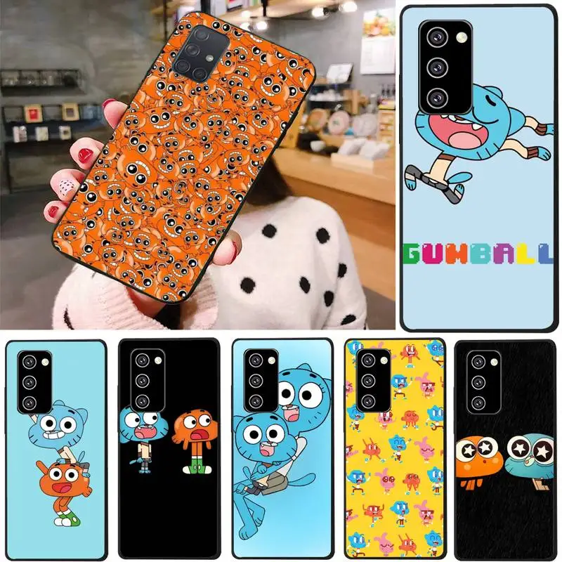 

Gunmball Cartoons Phone Case For Samsung Galaxy A50 A30S A50S A71 70 A10 A51 Soft Case Fundas