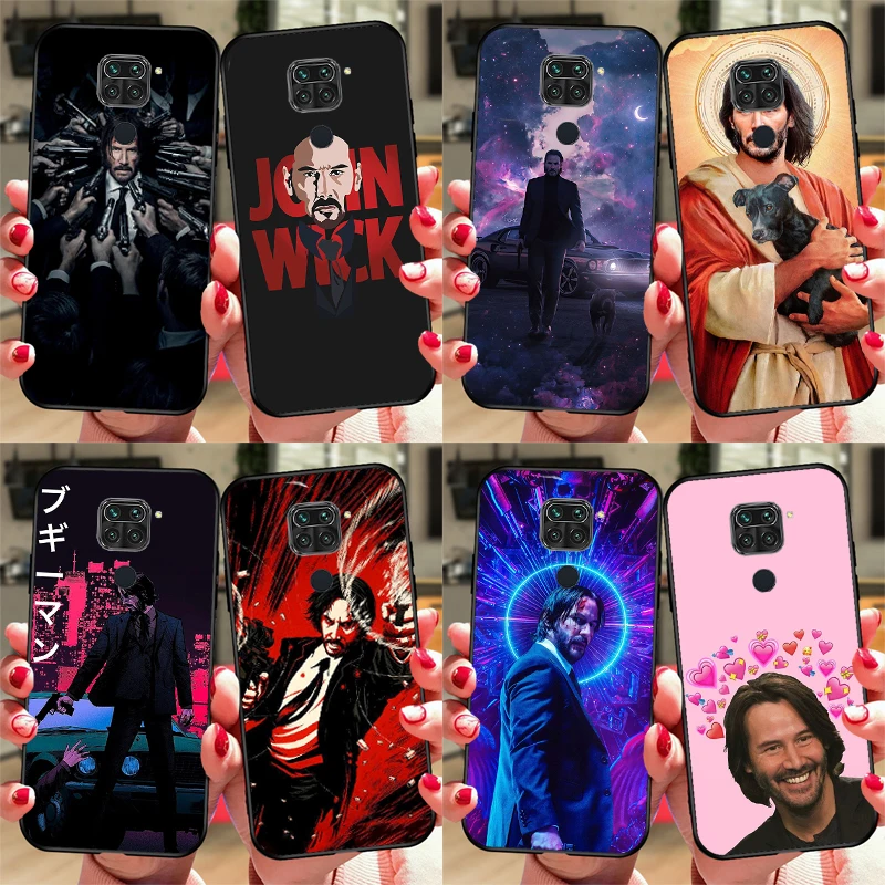 Чехол John Wick для Redmi Note 8 9 10 11 12 Pro Plus 10S 11S 12S чехол 9C 10A 10C 12C