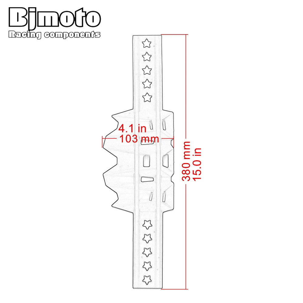 Защитный глушитель выхлопной трубы мотоцикла для Honda CRF 250 450 Kawasaki KXF250 KXF450 Suzuki RMZ