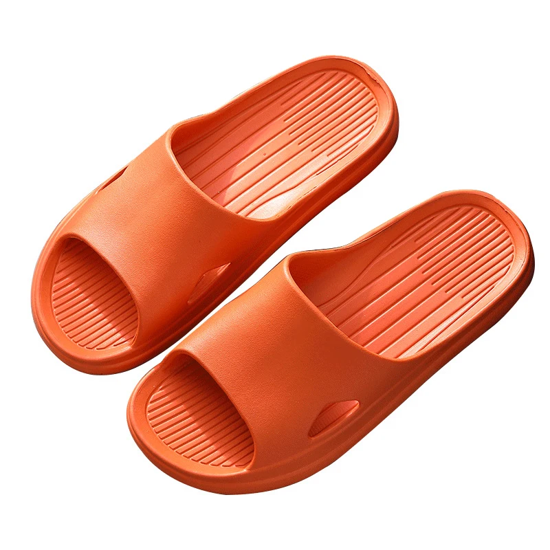 

Thick Platform Bathroom Home Slippers Women Fashion Soft Sole EVA Indoor Slides Woman Sandals 2021 Summer Non-slip Flip Flops