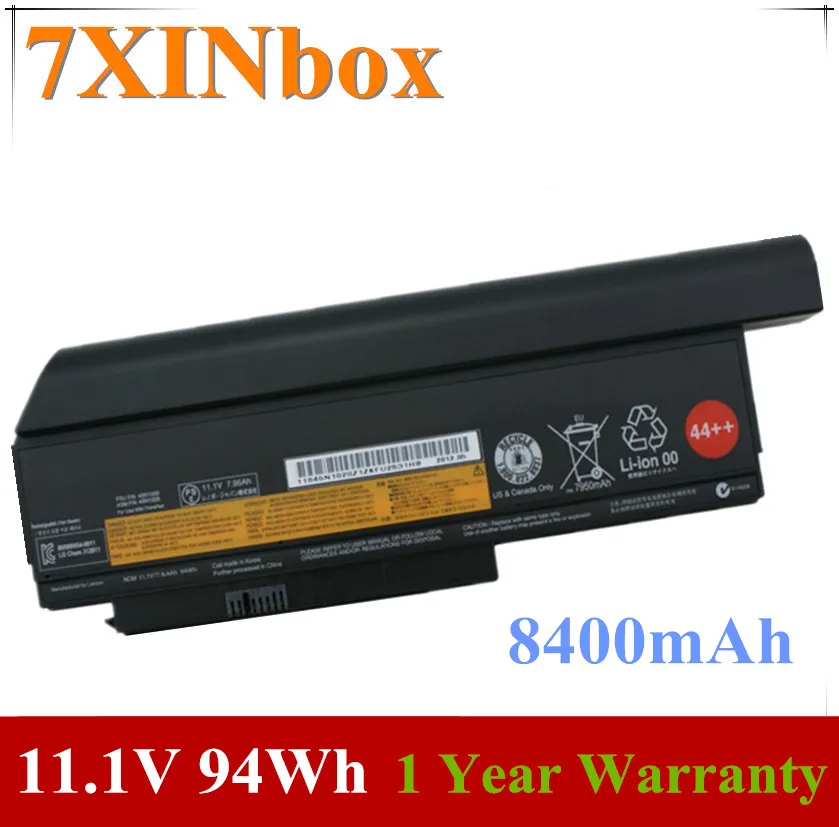 Аккумулятор для ноутбука 7XINbox 11 1 В 0A36282 0A36283 Lenovo ThinkPad X220 X230 X230i X230s 0A36307 42T4940 0A36281 42T4861