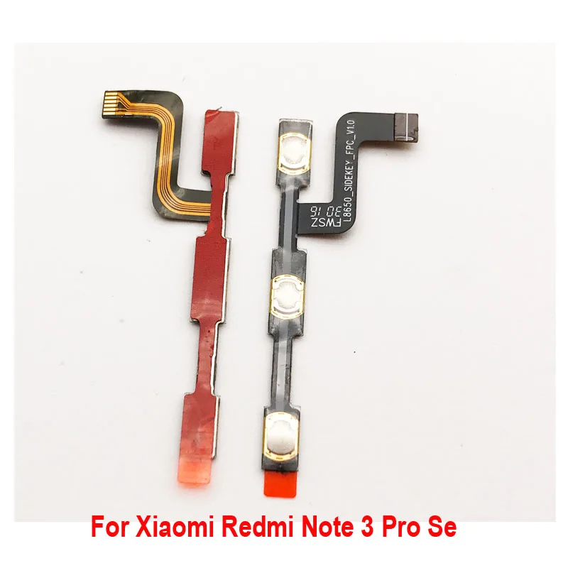 Redmi note 3 Pro Se Для Xiaomi Redmi Note 3 Pro Se кнопка включения выключения громкости боковой ключ гибкий ленточный кабель - Цвет: Redmi note 3 Pro Se