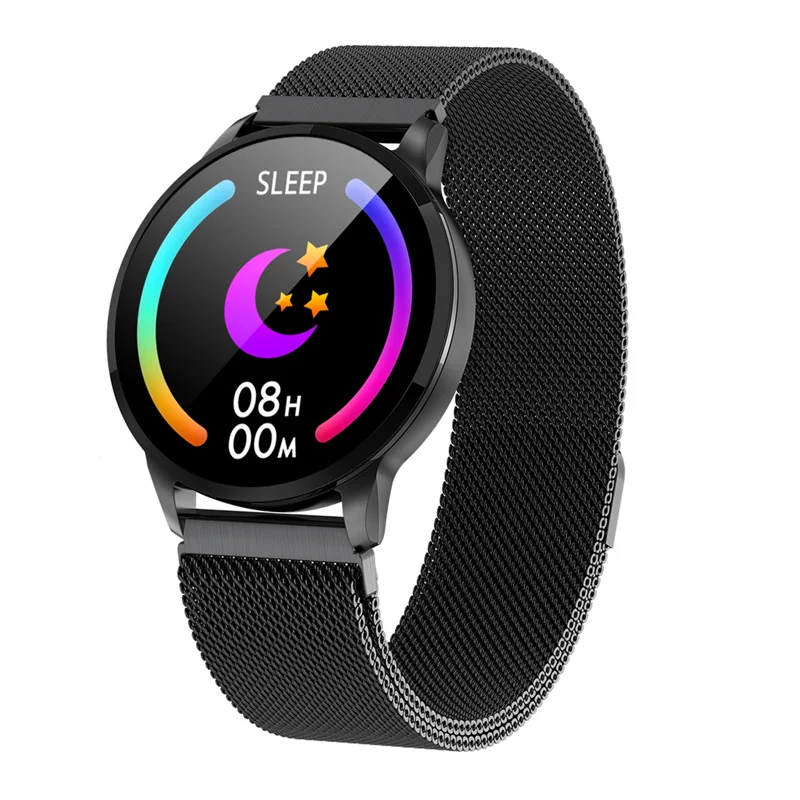 Черный Y16 smart watch Водонепроницаемый Фитнес-трекер часы монитор сердечного ритма приборы для измерения кровяного давления, спортивные Смарт-часы фитнес-браслет для женщин - Цвет: Черный