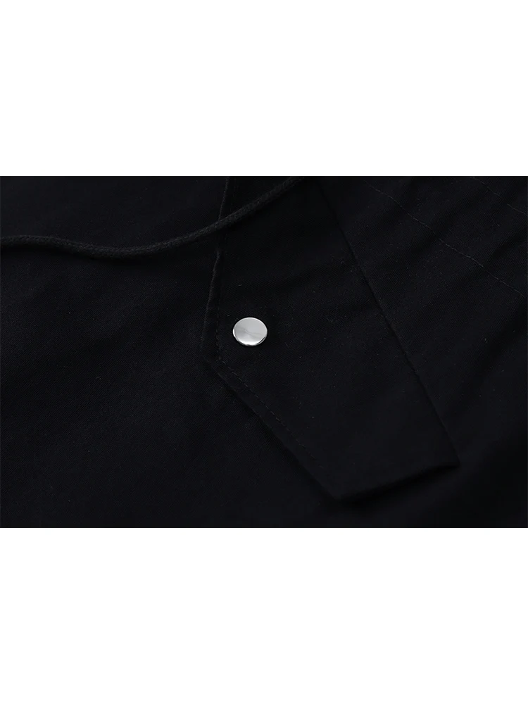 Winter Trench Coat Jacket Women Patchwork Fake Two Pieces Warm Thickened Female Casual Loose Overcoat Hooded Cotton-padded | Женская