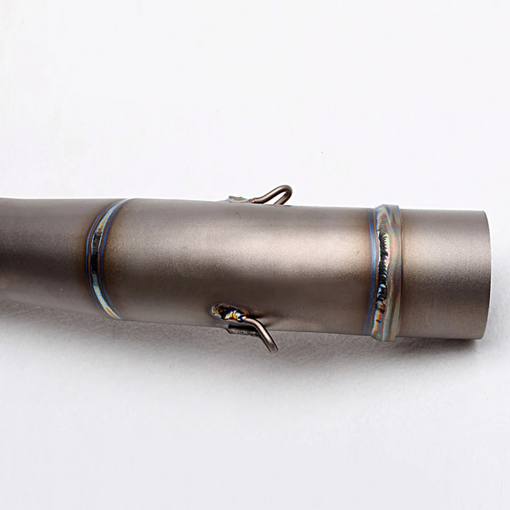 Мотоцикл MT03 глушитель среднего и переднего звеньев трубы системы для Yamaha MT 03 2016