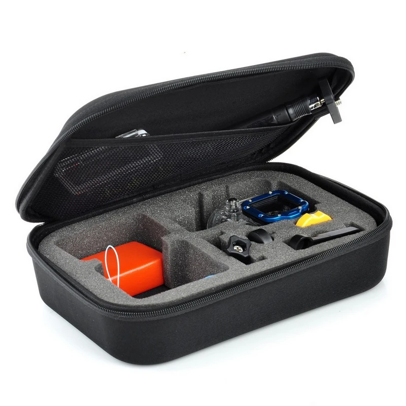 Sports Camera Shockproof Waterproof Hard Protective Travel Portable Storage Bag Zipper Closure Anti Fall EVA For GoPro4 |
