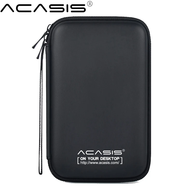 

Acasis 2.5 Inch HDD Box Bag Case Portable Hard Drive Disk Bag for External HDD Box Power Bank Case Storage Protection box