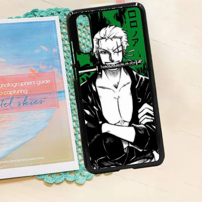 

Roronoa Zoro One Piece anime manga high qualityPhone Case PC for iPhone 11 12 pro XS MAX 8 7 6 6S Plus X 5S SE 2020 XR