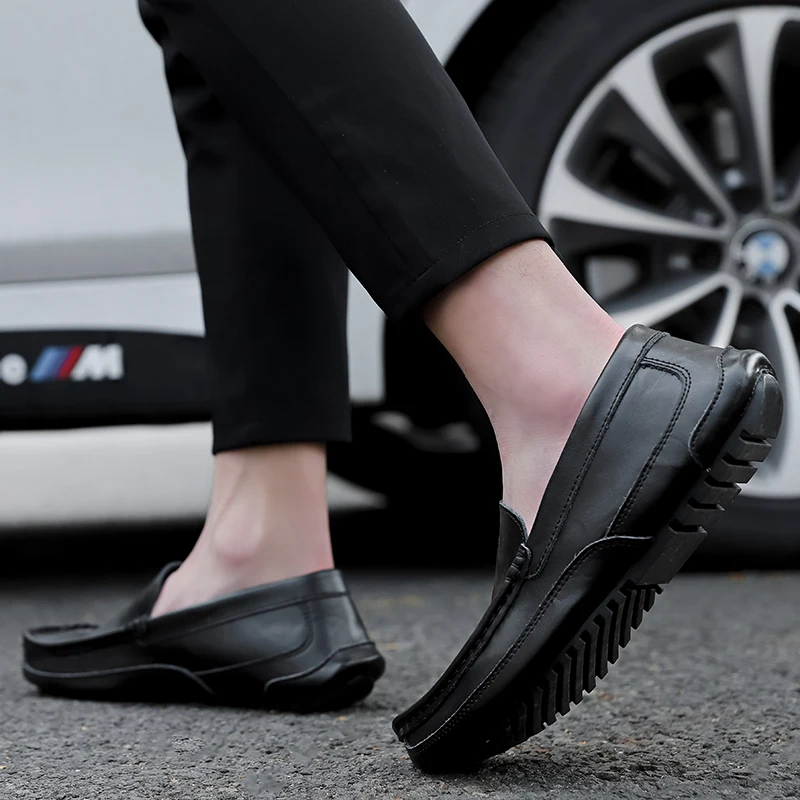 

Men's Casual Leather Shoes Casual Leather Shoes For Men Leisure Man Causal Zapatos Casuales Para Hombre De Cuero Spring