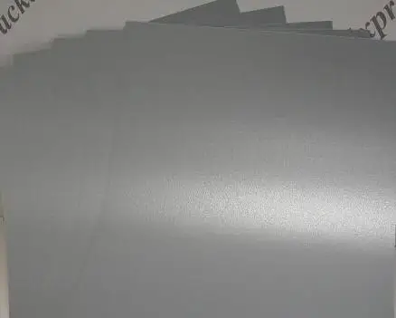 40 листов Размер A4 серебристо серый двусторонний мерцающий металлический картон