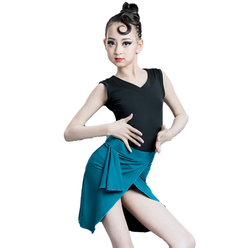 Новинка 2021 летние детские платья для девочек костюмы латиноамериканских бальных