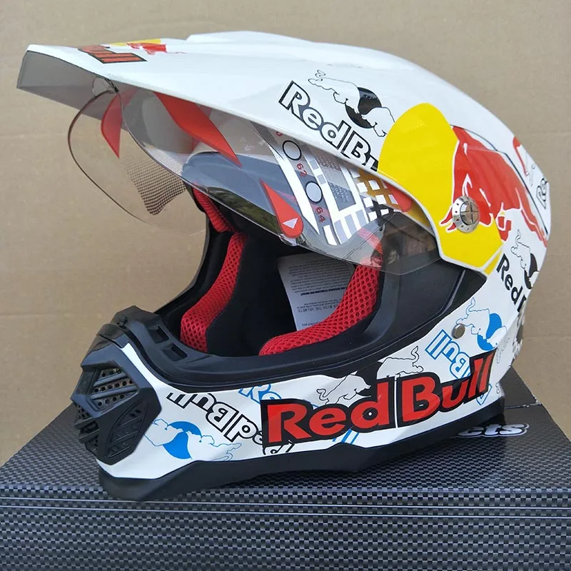 Motorcycle Helmet Motorcycle Riding Full Face Helmet Motocross Men's Adventure Downhill Racing Helmet DOT