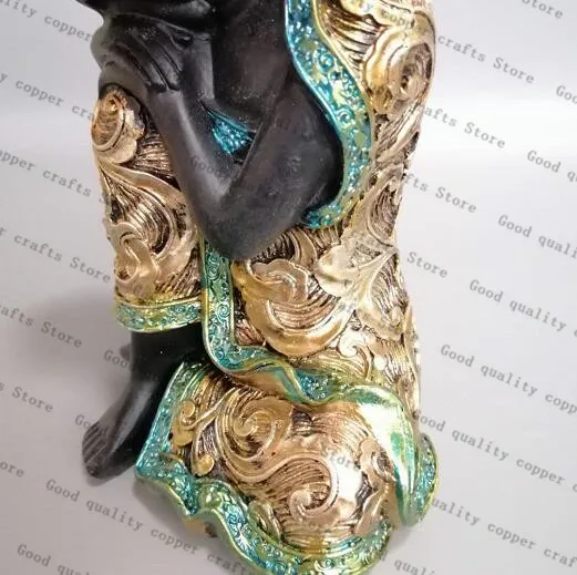 

Chinese archaize resin Buddha statue