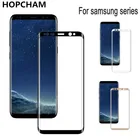 HOPCHAM Закаленное стекло пленка для Samsung Note 20 S9 S8 S20 S21 Ultra S10 + 9H полное покрытие Защитная пленка для экрана Защитная пленка
