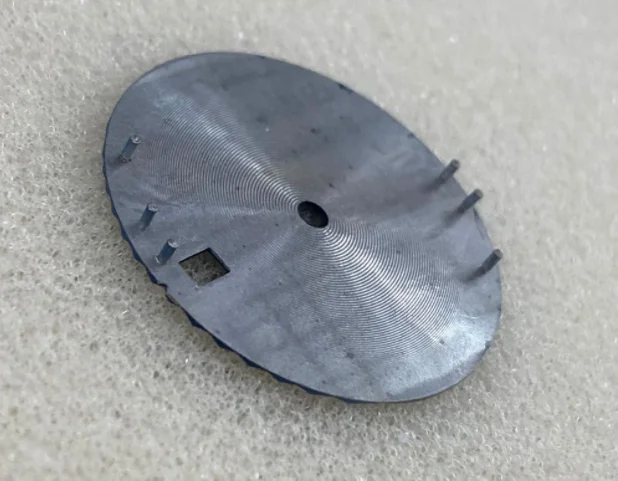 

28.5mm Green Luminous Black and Blue Watch Dial with S Logo for NH35A Movement