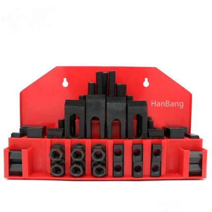 

1PC Milling Machine Clamping Set M12 58pcs Mill Clamp Kit Milling Machine Combination Pressure Plate Set