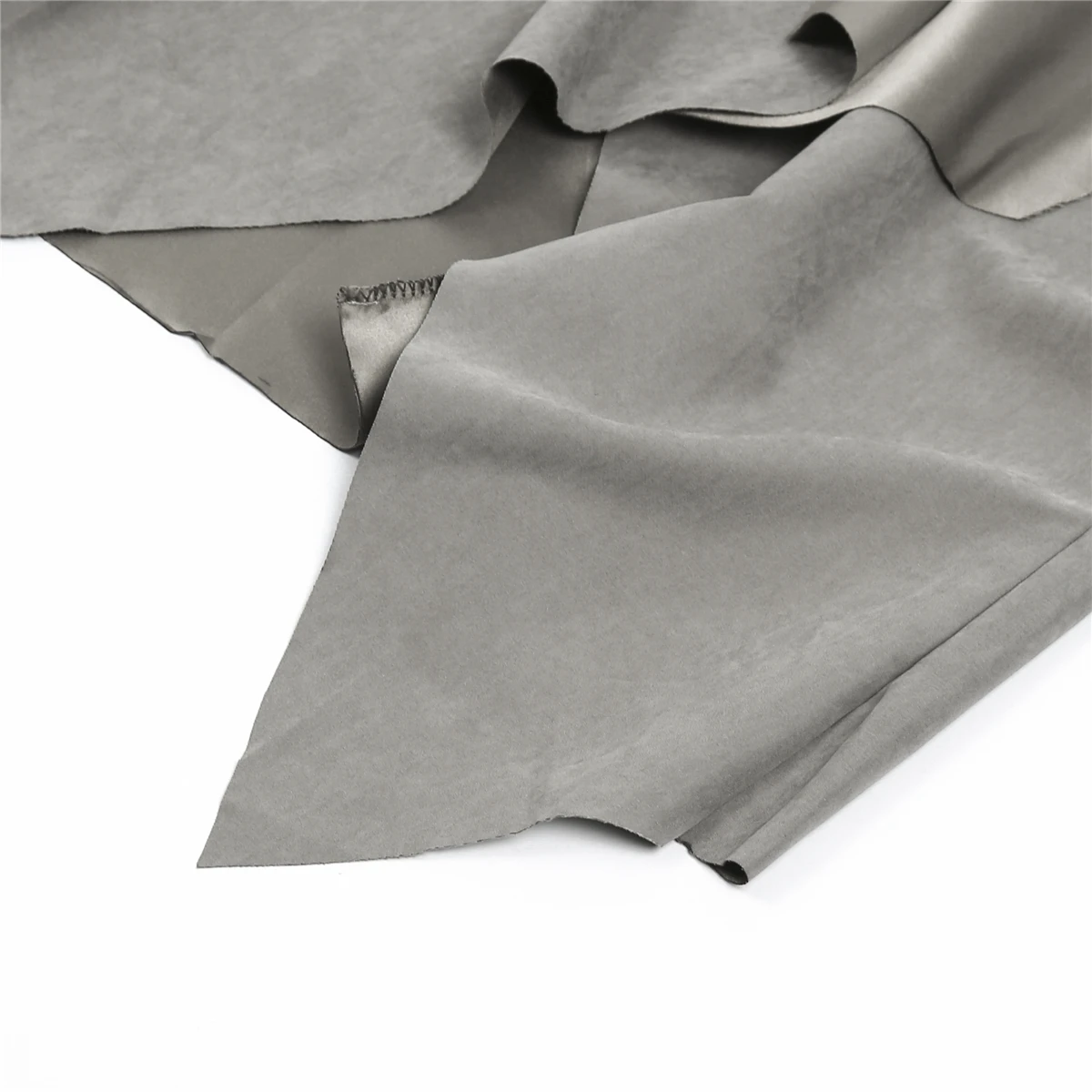 Женский замшевый кардиган с отложным воротником и длинным рукавом | Женская