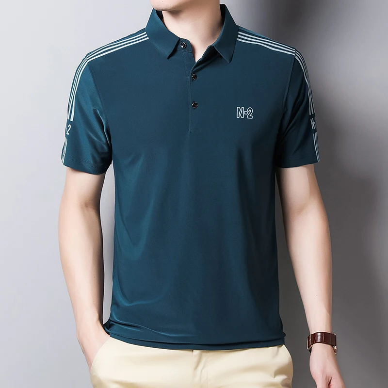 

Summer Men T-Shirts Casual Striped T-shirt Men Short Sleeve Tee Shirt Clothing Camisetas Men T Shirt