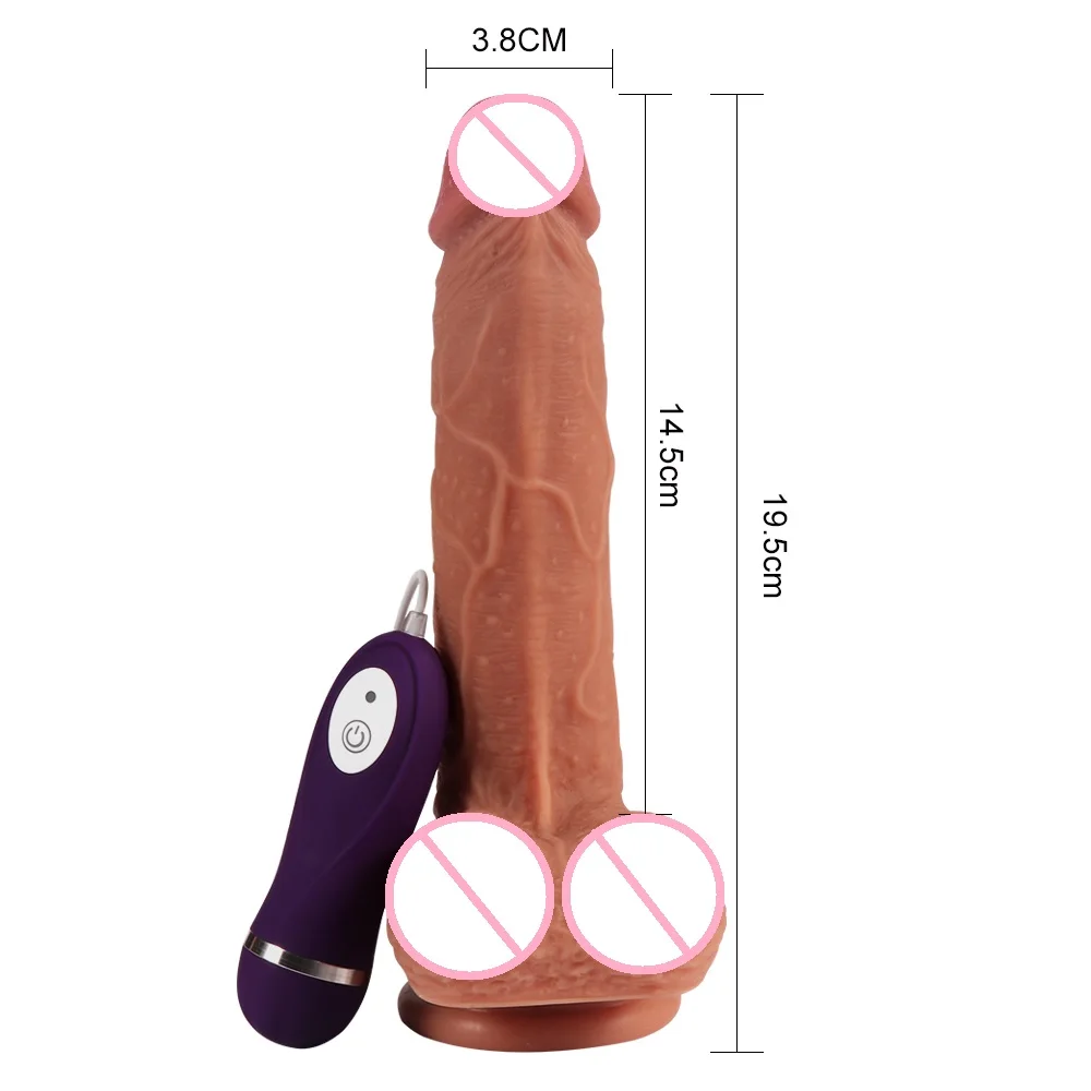 Силиконовый фаллоимитатор больших размеров вибратор секс-игрушки для женщин на