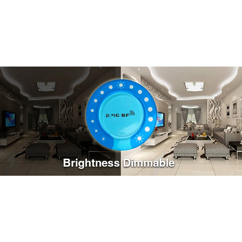 Новинка FUT021 2 4 ГГц светодиодная полоса диммер одноцветная стандартная 10 А RF умная