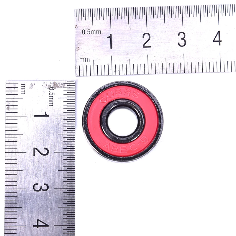 

10Pcs/set 608 2RS Bearings Deep Groove Steel Sealed Ball Bearings 608RS 608-2RS