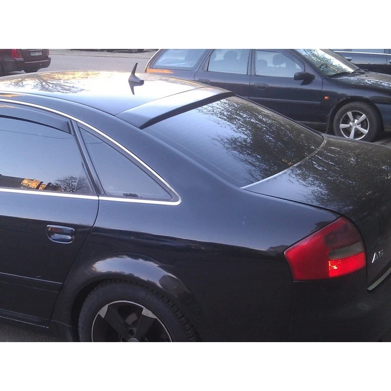 Спойлер козырек на заднее стекло для Audi A6 1997-2004 ABS пластик внешний тюнинг декор