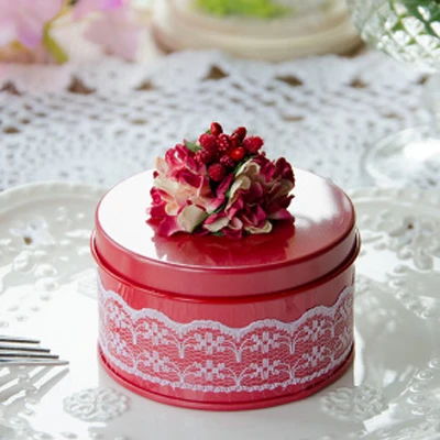 purple Креативная коробка для конфет, свадебная жестяная коробка для конфет, креативная коробка для конфет для свадьбы, крещения, дня рождения, коробка для шоколада, подарочные пакеты и упаковочные принадлежности - Цвет: purple